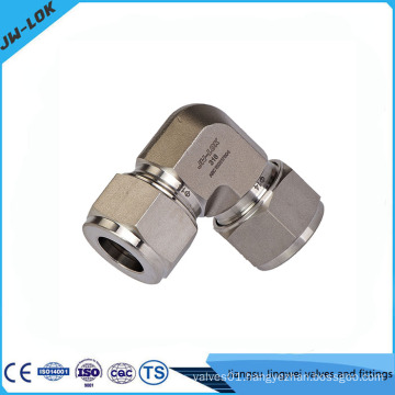 Double ferrule stainless steel compression tube fitting